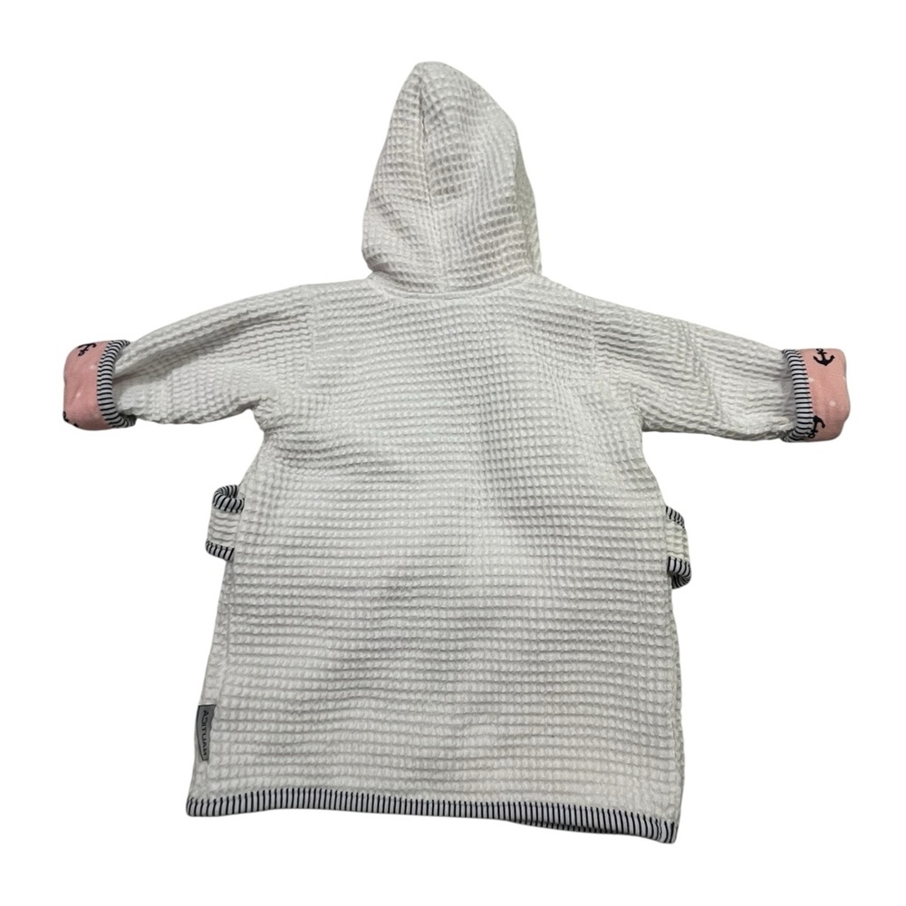 EUC Nautica Sailor Hooded Robe Size 0-9 Months. - Picture 3 of 6